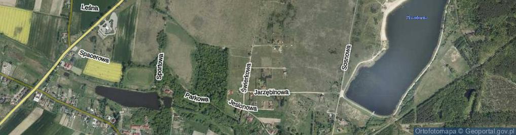 Zdjęcie satelitarne Jodłowa ul.